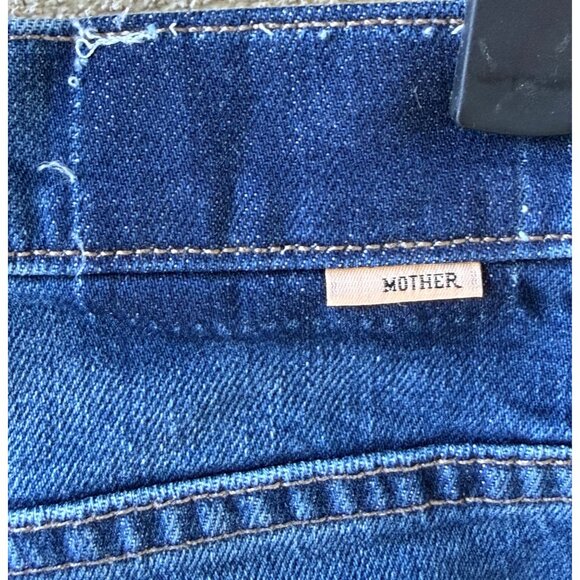 MOTHER “Lil Hi Waisted Weekender Skimp” Jeans-Perfectly Imperfect Size 24 New - Picture 9 of 16